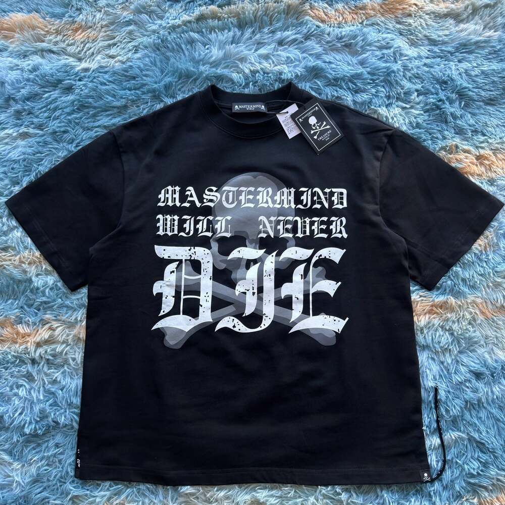 Mastermind Japan Will Never Die SS Tee  tee skull graphics.